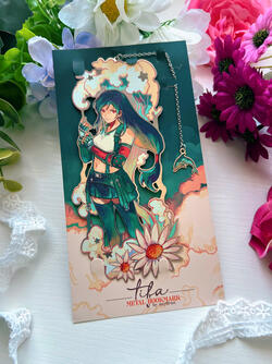 Metal bookmark