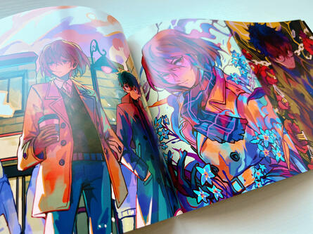 WILDCARD (artbook, inner pages)