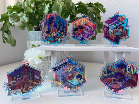 Acrylic keychain standees